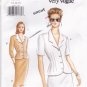 Vogue 9269 Easy Pattern 12 14 16 Semi Fitted Top or Jacket Skirt Uncut