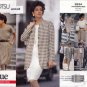Vogue 2834 Pattern 12 14 16 Tamotsu Easy Jacket Dress Top Skirt Shorts Uncut