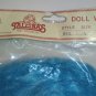 Tallina's Doll Wig Curly Clown 9 inch Blue 802 NIP