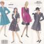 Vogue 2813 Pattern 12 14 16 Easy A-Line Double Breasted Tunic Skirt Dress Uncut