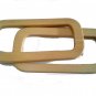 Light Wood Rectangular Purse Handles 8.125 x 3.875 inches for Handbag