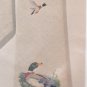 Crewel Embroidery Necktie Kit Mallards Blanche Virgien Ducks NIP for you to make