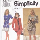 Simplicity 7607 uncut 12 14 16 Jacket Skirt Pleated Flounce