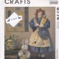 McCall 8774 Uncut Garden Doll Quilt Bunny Hanging By A Thread crafts
