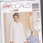 McCall's 2073 Pattern Large 16 18 Uncut Shirt Mandarin Collar Pin Tucks Pull On Pants