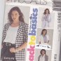 McCall 5931 Uncut Below Hip Jacket 10 12 14 Notched Collar Long or Short Sleeves
