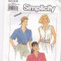 Simplicity 9594 Fuss Free Fit Blouse Short or Long Sleeves 6 8 10 12 Uncut