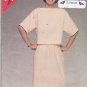 Butterick See & Sew 5264 Uncut 12 14 16 Top Skirt Side Bands Button Trim Sporty