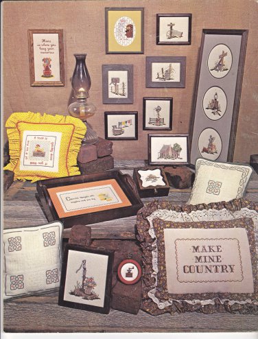 Country Graphs by Barbara and Cheryl Cross Stitch Design Booklet