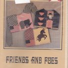 Osage County Quilt Factory Collar Pattern Friends and Foes Election Uncut USA