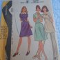 Vintage McCall 3101 easy sewing dress tunic pants pattern size 12 uncut 1972