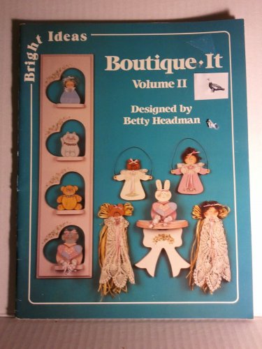Bright Ideas Boutique It Volume 2 Tole Painting Pattern Book Betty Headman