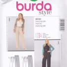 Burda Style 7439 Uncut 8 10 12 14 16 18 20 Wide Leg Pants Front Pleats Back Darts