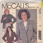 McCall's 8697 Uncut 14 Unlined Notch Collar Jacket Palmer & Pletsch