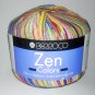 Berroco Zen Colors 1.75 oz 110 yd Mindfulness 8170 Rainbow Variegated Ribbon Yarn