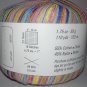 Berroco Zen Colors 1.75 oz 110 yd Mindfulness 8170 Rainbow Variegated Ribbon Yarn