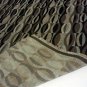 Shades of Brown & Beige Upholstery Fabric 1 yard Remnant Split Ovals