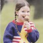 Crochet Sweaters for Kids Leisure Arts 75064 Pattern Booklet Melissa Leapman