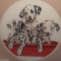 Sunset Cross Stitch Kit Dalmatian Trio by Linda Picken Dogs Puppies No Count