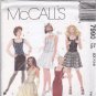McCall 7990 Pattern Uncut FF 4 6 8 Corset Top Full or Slim Skirt Evening