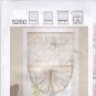 Simplicity 5260 Pattern Uncut FF Roman Shades for Awesome People
