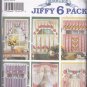 Simplicity Home Decor Pattern 8924 Uncut FF Abbie's Jiffy 6 Pack Applique Curtains