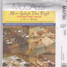 McCall's Pattern M4730 Uncut FF Donna Babylon Reversible Table Runner Placemat Napkin Tablecloth