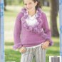 Knit Tops for Girls Pattern Booklet Kelly Wilson Leisure Arts 4555
