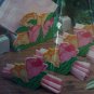 Spring Tulip Napkin Holder and 4 Napkin Rings Plastic Canvas Kit Flowers S91-612 for DIY Table Decor