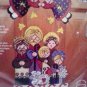 Christmas Holiday Sugarplum Greeters Plastic Canvas Kit SGP-1432 Peace Nativity Angels Sheep
