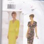 Butterick 5410 Pattern Uncut 12 14 16 Mock Wrap Dress Easy to Sew Above Mid Knee or Above Ankle