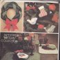 McCall's Avon Christmas Crafts Sewing Pattern Uncut Stocking Braided Wreath Ornaments