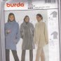 Burda 8603 Pattern Uncut 8 10 12 14 16 18 Lined Winter Jacket Loose Fit Brushed Wool Faux Fur