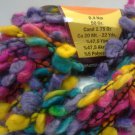 Zumrut Clover Novelty Boucle Wool Blend Yarn Magenta Lavender Turquoise Yellow 50g 22 yards