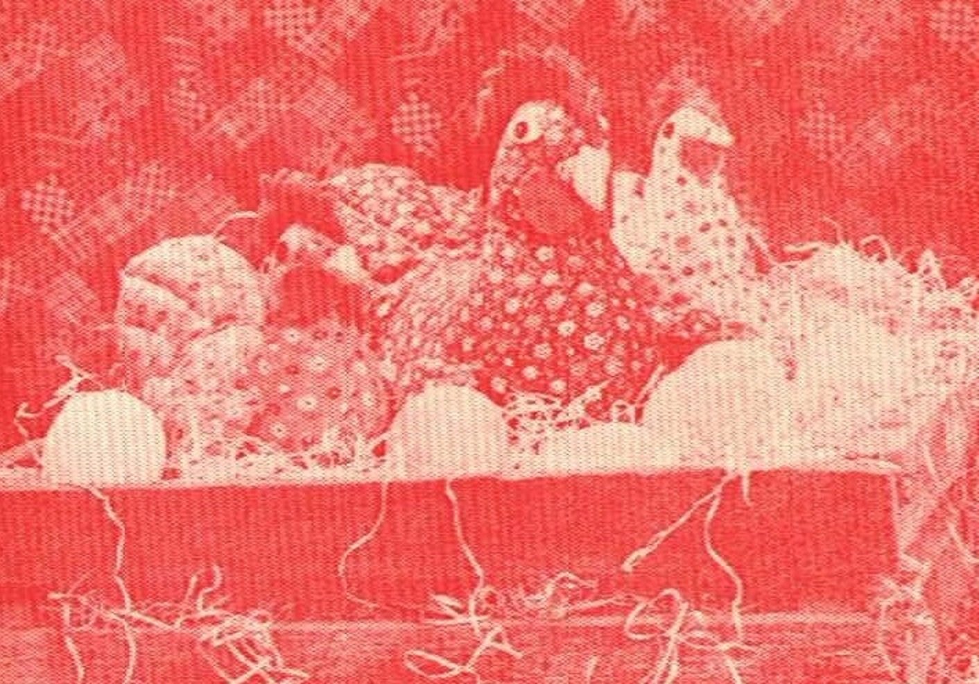 Ozark Calico Mini Hens and Chick Pattern to sew Soft Chicken Toys Uncut Ozark Crafts