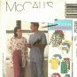 McCall's 9652 Pattern uncut XL XXL Scrubs Top Pants Cardigan Vest Men Women
