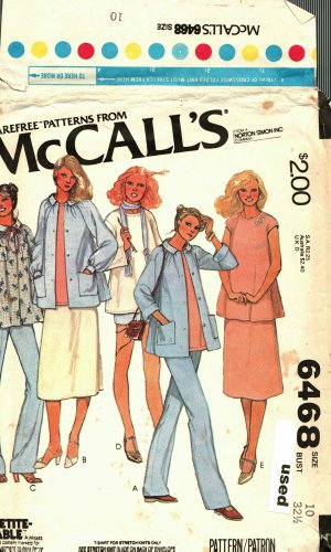 McCall's 6468 size 10 Maternity Separates may be missing pieces, 50 cents plus shipping