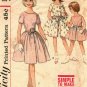 Simplicity 4366 Pattern size 4 Girls Toddlers Party Dress Gathered Skirt Button Back