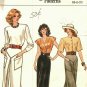 Vogue 9814 Pattern 6 8 10 Straight Skirt Shaped Hem Yokes 1980s