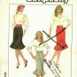 Simplicity 8306 Pattern uncut 10 12 14 Skirts with Trumpet Shape or Lower Flounce Vintage 1980s