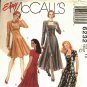 McCall's 6232 Pattern uncut 10 Fit and Flare Dress in Two Lengths Square Neckline