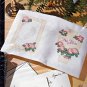 Bucilla Hand Embroidery Stamped Wild Roses Bible Cover Kit