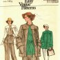 Vogue 9452 Pattern Uncut Size 16-1/2 Half Size Jacket Overblouse Skirt Pants