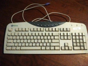 Used Gateway RT3602 PS/2 Multimedia Computer Keyboard Tested