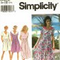 Simplicity 8422 Pattern uncut L XL 18 20 22 24 Jumpsuit Dress Short or Long