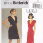 Butterick B5132 Pattern uncut 8 10 12 14 Dress with Deep V Neckline, Tucks Chetta B