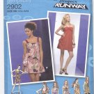 Simplicity 2902 uncut 11 12 13 14 15 16 Mini Dress with Variations Project Runway