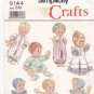 Simplicity 9144 Pattern Uncut Baby Doll Clothing Small 13 14 inches