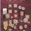 A Great Mini Jane Arlyn Crabtree Cross Stitch pattern chart leaflet Miniatures