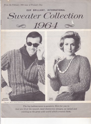 Woman's Day Sweater Collection 1964 Knitting Pattern Booklet